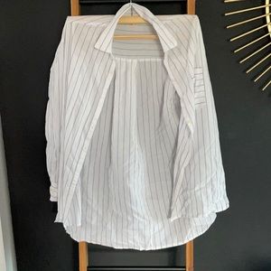 Hollister oversized button down shirt